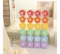Mini Marqueur De Fleurs Pour Enfants,Surligneur Coloré D'épissage,Stylo À Tête De Dessin Mignon,Cadeaux Scolaires Pour Filles,Écriture Kawaii,Ensemble De 6 Couleurs - Type 1 Set