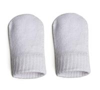 Mini Mart Online Limited Moufles Bébé Coton Unisexe 9 Couleurs Nouveau-né à 12 mois, blanc, Newborn -12 Months