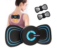 Mini Masseur, Masseur Cervical, 6 méthodes Dispositif de massage des élections sans fil, soulagement de la douleur musculaire pour la jambe du genou derrière le cou du cou (2pc)