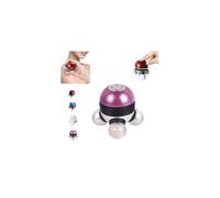 Mini masseur portable vibrant pour le corps, rechargeable et réglable avec prise en main confortable, pour soulager la douleur de la main, de la tête, du cou, du dos, des jambes, des bras, pour la