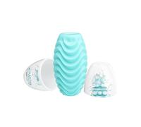 Pretty love male pretty love turquoise double sided masturbateur egg LOVETOYS Se