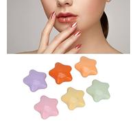 Mini Matte Lipstick Set - 6Pcs Hydratant Long Lasting Non-Stick Star Shape Portable 1g Waterproof Swab Makeup Gift Set