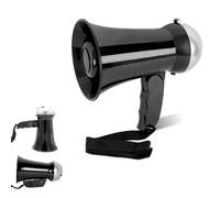 Mini Mégaphone - FISHTEC - Porte-voix compact avec sirène américaine et volume réglable