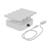 Mini mélangeur orbital rotatif à 360 °, réglable 30 à 120 tr/min, alimentation de type C, compact 125 x 100 x 30 mm pour mélange d'incubation de culture cellulaire (rechargeable)