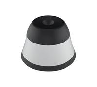 Mini mélangeur Vortex avec fonction tactile | Agitateur Vortex de laboratoire 3000 tr/min for tubes à essai, colle à cils, vernis gel(Black and white,US Plug)