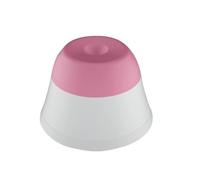 Mini mélangeur Vortex avec fonction tactile | Agitateur Vortex de laboratoire 3000 tr/min for tubes à essai, colle à cils, vernis gel(Pink and white,EU Plug)