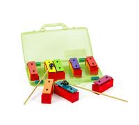 Mini metallonotes - Instrument de musique - 8 lames accordées - Enfant dès 3 ans