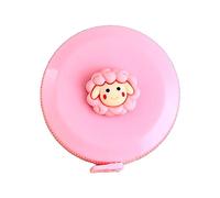 Mini mètre ruban de dessin animé rétractable 1 5 m - Mini mètre ruban souple pour couturière, couture, bricolage - Tissu doux - Petit mètre ruban flexible - Pour enfants - Mini mètre ruban rétractable