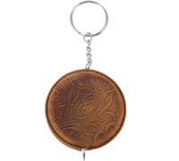 Mini Mètre Ruban Rond Rétractable Vintage 150cm Marron