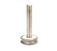 Mini meule abrasive diamantée concave de 2 à 12 mm, chanfreinage à bord droit for affûtage du verre, du jade, de la céramique(400,3mm)