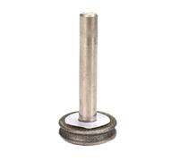 Mini meule abrasive diamantée concave de 2 à 12 mm, chanfreinage à bord droit for affûtage du verre, du jade, de la céramique(400,2mm)