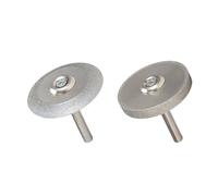 Mini Meule Diamantée De 45 Mm, Outil Rotatif For Le Polissage De L'acier, Du Tungstène, De La Pierre Et Du Bois(2pcs mix)