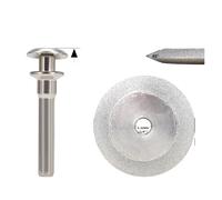 Mini Meule Diamantée De 45 Mm, Outil Rotatif For Le Polissage De L'acier, Du Tungstène, De La Pierre Et Du Bois(45mm 45 degree)
