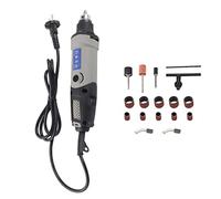 Mini Meuleuse à Matrices, Outil Rotatif électrique à 6 Vitesses Variables, Perceuse électrique 400 W pour Sculpture, Découpe, Meulage avec capacité de Serrage de 0,6 à 6,5 Mm,