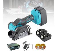 Mini meuleuse d'angle électrique avec corps Compact et léger, pour Installation hydroélectrique, coupe de tuyaux en PVC pour batterie Makita 20V 1 batterie