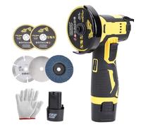 Mini meuleuse d'angle sans fil 12 V Mini Flex 19500 tr/min 76 mm Kit professionnel Mini meuleuse d'angle sans fil Convient pour couper et polir