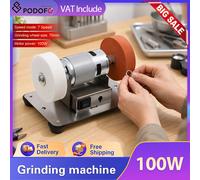 Mini meuleuse électrique Podofo, machine de polissage, 7 vitesses réglables, marche avant/arrière, 100W, outil de ponçage rotatif multifonctionnel pour le travail du bois, du métal, du plastique et de