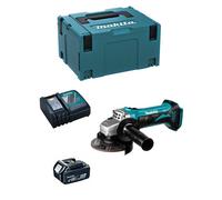 Mini-Meuleuse MAKITA DGA452RTJ1 (1 x 5,0 Ah + DC18RC + MAKPAC 3)