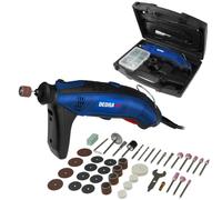 Mini Meuleuse, Meuleuse Droite Dedra Ded7946Z1 170W - Set D'accessoires 44 Pcs, Coffret