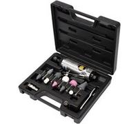 mini meuleuse pneumatique droite avec meules et accessoires - 15 pcs - Vorel G