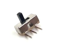 mini micro commutateur, commutateur de bascule, Lot de 10 interrupteurs à bascule SS12D00 SS12D00G3 3 broches marche/arrêt 1P2T 2 positions longueur de la poignée 4 mm(10PCS Bent foot)