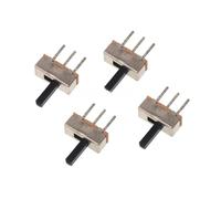 mini micro commutateur, commutateur de bascule, Lot de 20 interrupteurs à glissière SS12D00 3 broches 1P2T 2 positions, interrupteur à bascule, plusieurs longueurs de poignée(Handle length 5mm)