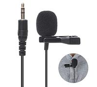 Mini Micro Portable à Clip sur Revers pour Téléphone Portable et Ordinateur Portable - Voix Claire et Transport Pratique - Idéal pour Les Entretiens et Les Conférences