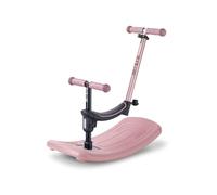 Micro Mobility – Trottinette Mini Micro Rock & Go – Deluxe évolutive LED Rose poudré pour enfants