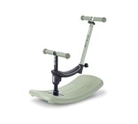 Micro Mobility Trottinette évolutive Micro Mini Deluxe Rock & Go LED 6 en 1 Vert Sauge 1–6 ans