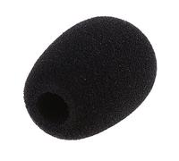 Mini microphone à condensateur en éponge pour pare-brise Noir