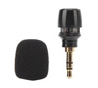 Mini Microphone à Condensateur, Micro Omnidirectionnel Portable Haute sensibilité de 3,5 Mm, Micro Antibruit Plug and Play, pour Carte Son de Caméra D'ordinateur