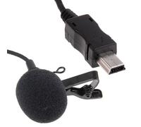 Mini microphone avec pince intégrée pour GoPro Hero 4 / 3+ / 3