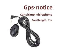 Mini Microphone De Voiture 3.5Mm Microphone Filaire Pour Voiture Stéréo Audio Micro Mains Libres Pour Lecteur Radio Dvd Type De Pâte Mini Microfono.Jfs062 2M.
