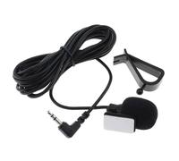 Mini Microphone De Voiture Filaire En Pvc,Prise Stéréo 3.5Mm,Micro Externe Pour Pc,Lecteur Dvd Gps,Radio,Audio,Micro 3.Mm.