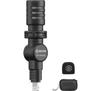 Mini Microphone Omnidirctional MFi certifié Lightning pour iPhone, Smartphone Vlog Broadcast Facebook et Enregistrement vidéo