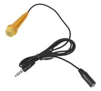Mini Microphone Portable à Prise de Son Omnidirectionnelle | Alliage Aluminium Magnésium, Création Vidéo et Réunions en Ligne, pour Casque, Tablettes