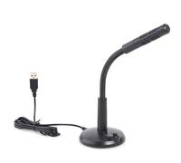 Mini Microphone USB pour dictée, Microphone de bureau Plug & Play pour MAC, ordinateur portable Idéal pour les réunions, les jeux, le Streaming