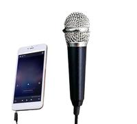 Mini microphone Vlogging, portable, en alliage, 2,28 x 0,71 x 0,39 pouces, outil de parole d'écouteurs, accessoires pour la maison pour studio de jeux en streaming podcast, vacances de films, voyage