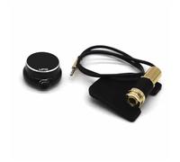 Mini Micros Portables Pour Guitare Acoustique | Patch Pick-up Pour Guitare Classique Folk Acoustique/boîte De Résonance Pour Violon, Instrument De Musique Vocal(UFO-1 BK)