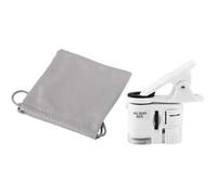 Mini Microscope Pour Smartphone Microscope À Loupe De Type Clip À Led Loupe 60X Mini Microscope À Pince Pour Téléphone Porta[b1071].