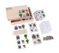 Mini Midi Maxi Jeu D'apprentissage - Jeu Montessori