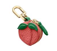 Mini mignon Sac à monnaie en forme de cerise, porte-monnaie en forme de fraise, fermeture éclair, porte-clés en forme de fruit, mignon, style coréen, for écouteurs, for femme Forme de fruit(Style 7)