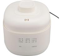 Mini mijoteuse électrique 200W 1L Céramique Anti brûlure sèche Petite mijoteuse avec couvercle à minuterie pour la maison Cuisine EU Plug 220V