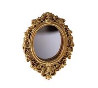 Mini Miroir De Maison De Poupée Durable, Design Sculpté, Style Classique, Mini Miroir De Maison De Poupée, Docteur