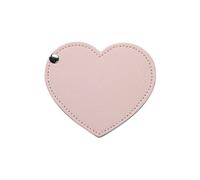 Mini Miroir De Maquillage En Forme De Coeur,En Acier Inoxydable,Portable,Couverture En Pu,Miroirs Cosmétiques Rotatifs,Miroir De Poche,Accessoires De Beauté,1 Pièce.Pink.