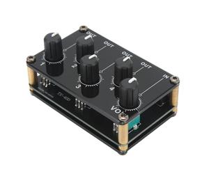 Mini Mixeur Audio Stéréo, Portable 4 Canaux Haute Sensibilité Faible Bruit Mixeur Audio Mini Mixeur Audio Stéréo 4 Canaux pour Guitares Basses et Claviers Petit Lecteur Cassettes pour Club