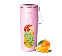 Mini mixeur portable pour smoothies | Rechargeable | Blender personnel rechargeable portable de 340 ml pour smoothies, préparation des aliments