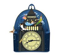 Mini mochila con reloj luminoso loungefly funko disney peter pan