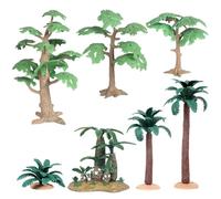 Mini Modèle D'arbres Miniatures, 7 Pièces, Figurines De Artisanales De Paysage | Les Modèles Miniatures D'arbres D'aménagement Paysager Servent De Composants Fondamentaux - pour Les Femmes, Le