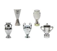 Mini Modèle De Trophée De Football, Ensemble De 5 Pièces, Matériau Solide Entièrement en Métal, Souvenirs À Collectionner des Champions, Cadeaux pour Les Fans,B